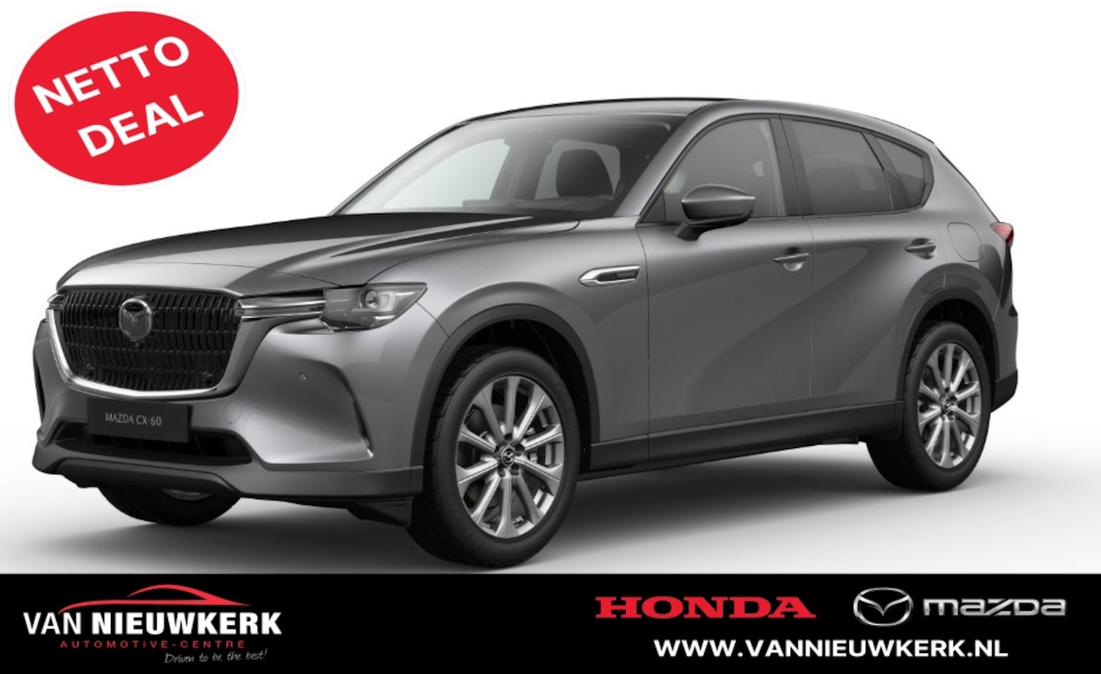 Mazda CX-60 - 2.5 E-Skyactiv PHEV 327pk Aut Executive Business Edition - AutoWereld.nl