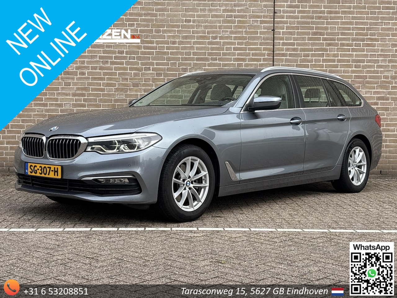 BMW 5-serie Touring - 520d High Executive Automaat | Memory Seats | Cruise | Leder | Climate | Navi | - AutoWereld.nl