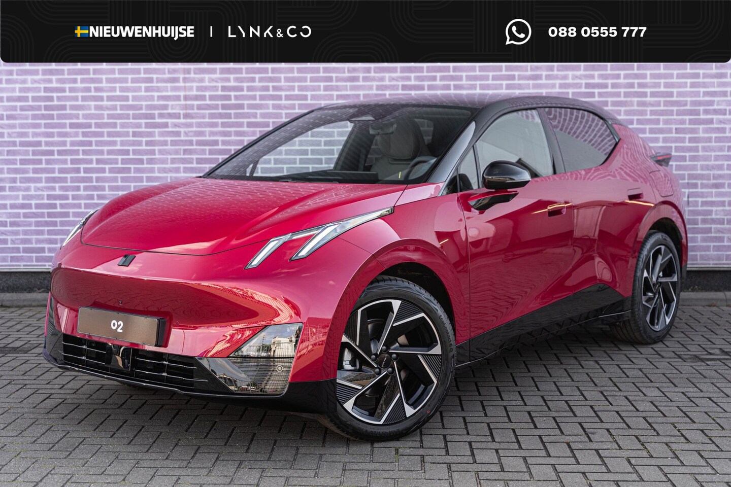 Lynk & Co 02 - More 66 kWh | Adaptive Cruise Control | 445 km elektrisch bereik | Panoramadak | Harman Ka - AutoWereld.nl