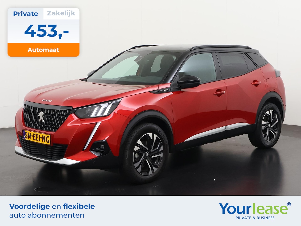 Peugeot 2008 - 1.2 PureTech GT Automaat | All-in 453,- Private Lease | Direct uit voorraad - AutoWereld.nl