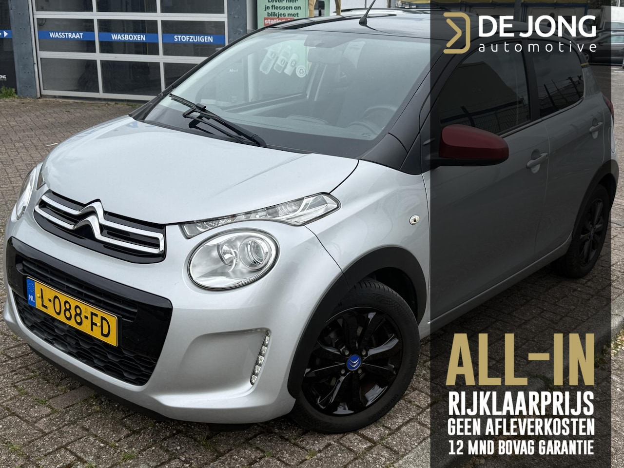 Citroën C1 - 1.0 VTi JCC+ ALL-INRIJKLAARPRIJS/Airco/Camera/Duo-Tone/Apple carplay - AutoWereld.nl