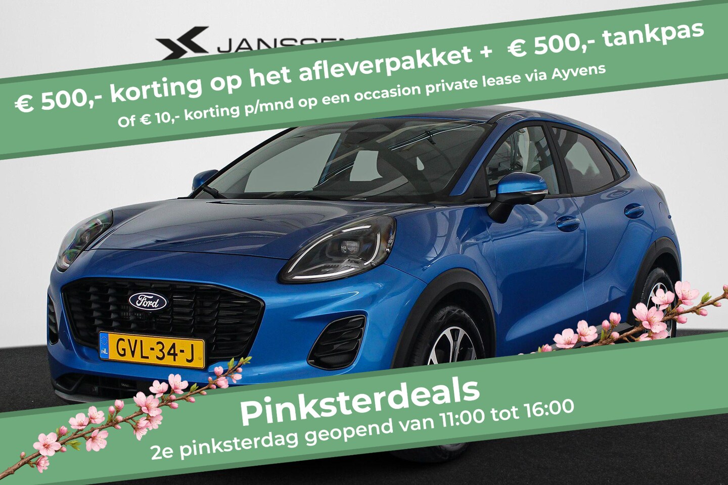 Ford Puma - 1.0 EcoBoost Hybrid Titanium Nieuw Model / 360 Camera / Full LED - AutoWereld.nl