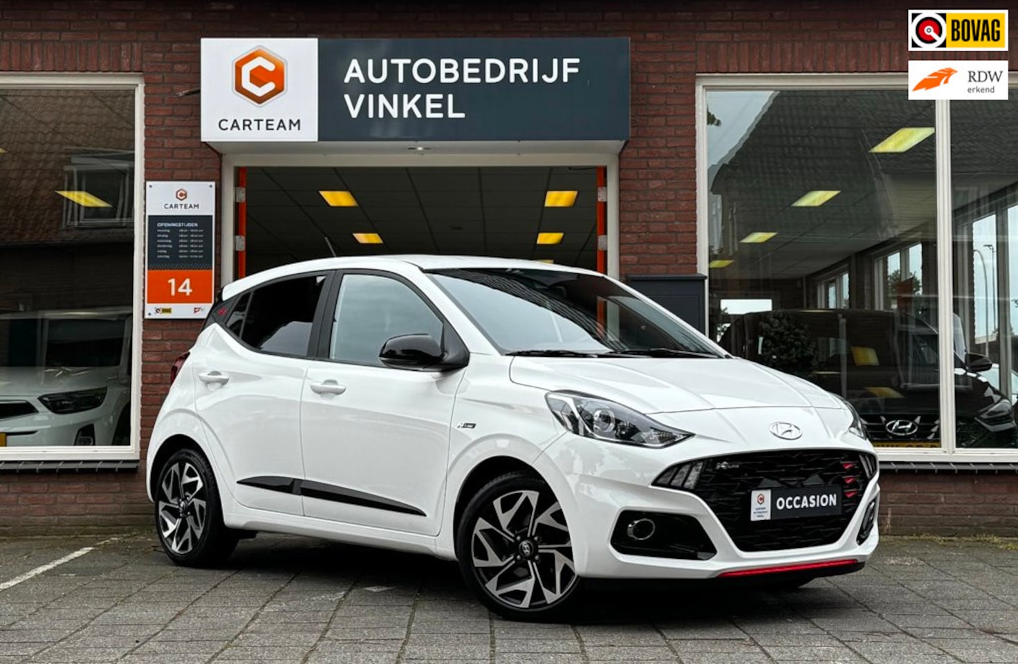 Hyundai i10 - 1.0 T-GDI N Line 5-zits 101PK *Camera*Stoel/Stuurverwarming*Carplay*Navi* - AutoWereld.nl