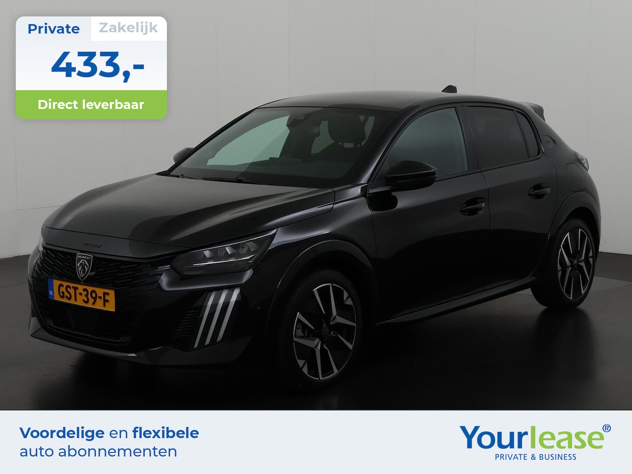 Peugeot 208 - Hybrid 100 e-DCS6 GT | All-in 433,- Private Lease | Direct uit voorraad - AutoWereld.nl