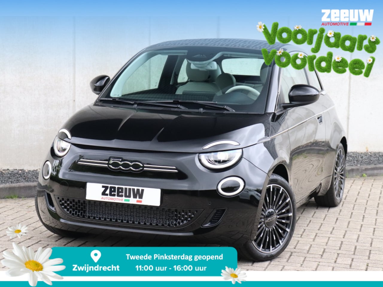 Fiat 500e - Cabrio La Prima by Bocelli 42 kWh | JBL | Winter | Camera | 17" - AutoWereld.nl