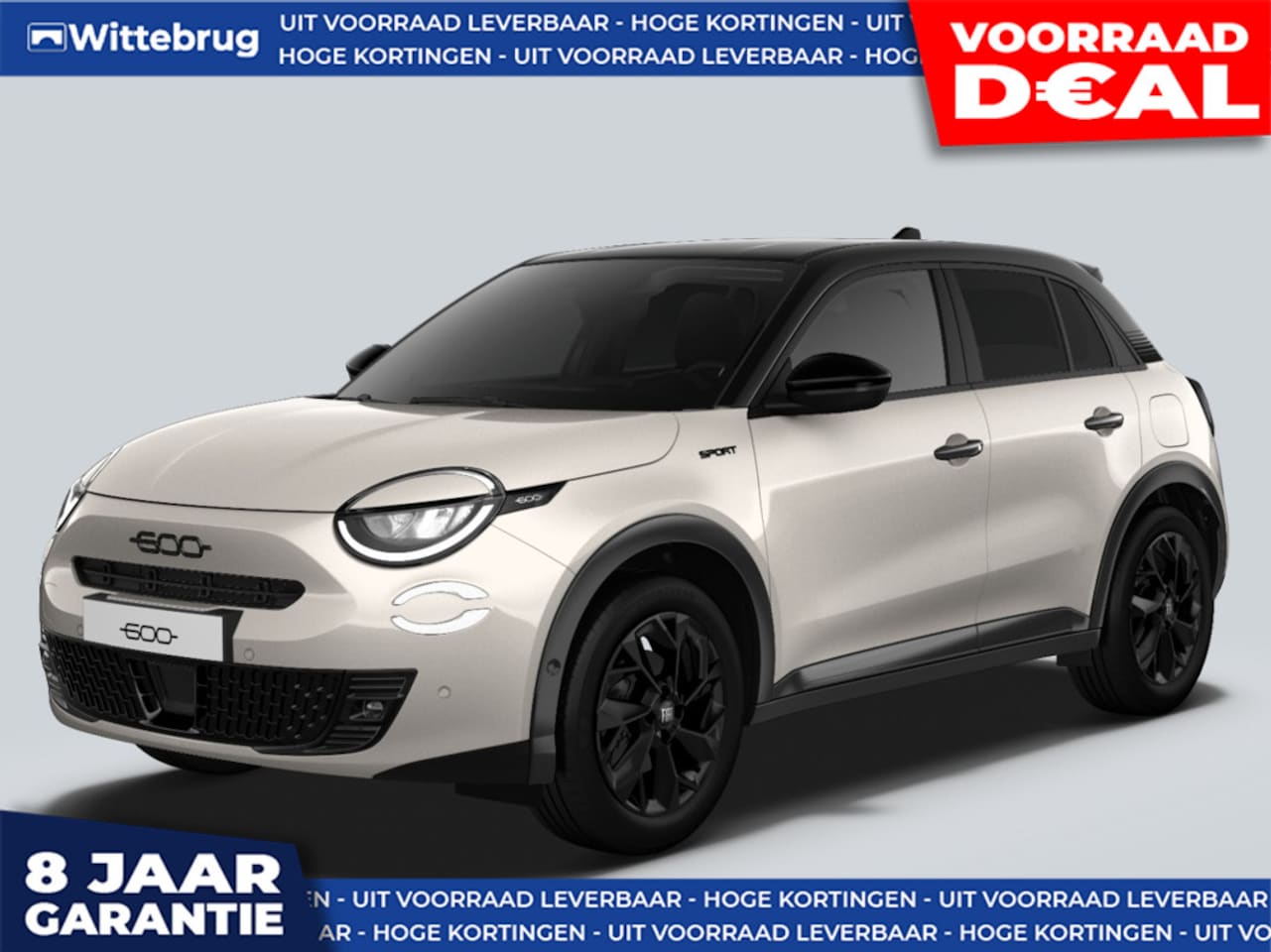 Fiat 600e - Sport 54 kWh DIRECT RIJDEN - 18' VELGEN - 8 JAAR GARANTIE - AutoWereld.nl