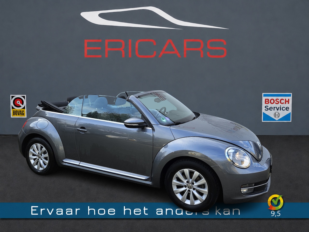 Volkswagen Beetle Cabriolet - 1.2 TSI NAVI TEL PDC SYOELVERW. CC 100% ONDERHOUD - AutoWereld.nl