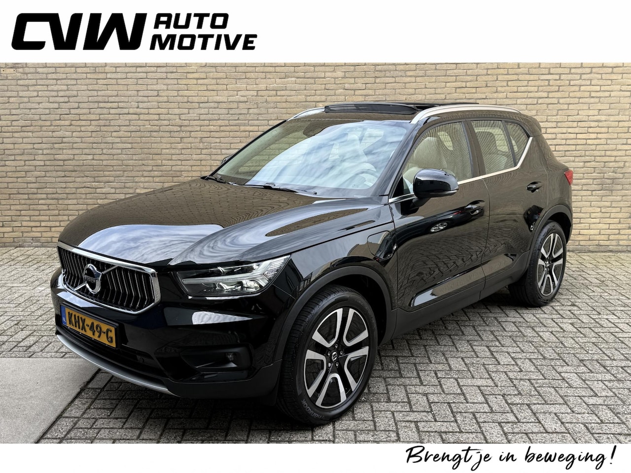 Volvo XC40 - 1.5 T5 262pk Recharge Inscription | Panoramadak | Blond lederen bekleding | Trekhaak wegkl - AutoWereld.nl