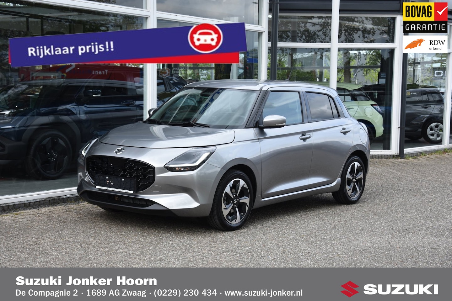 Suzuki Swift - 1.2 Style Smart Hybrid -Fabrieksgarantie t/m 2035!- - AutoWereld.nl
