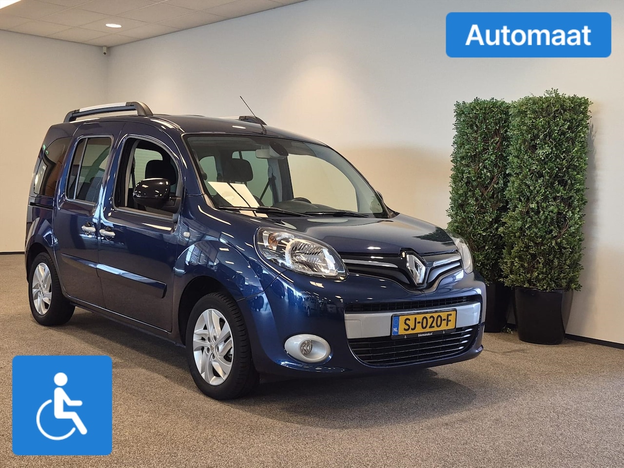 Renault Kangoo - Rolstoelauto Automaat + Luchtvering - AutoWereld.nl