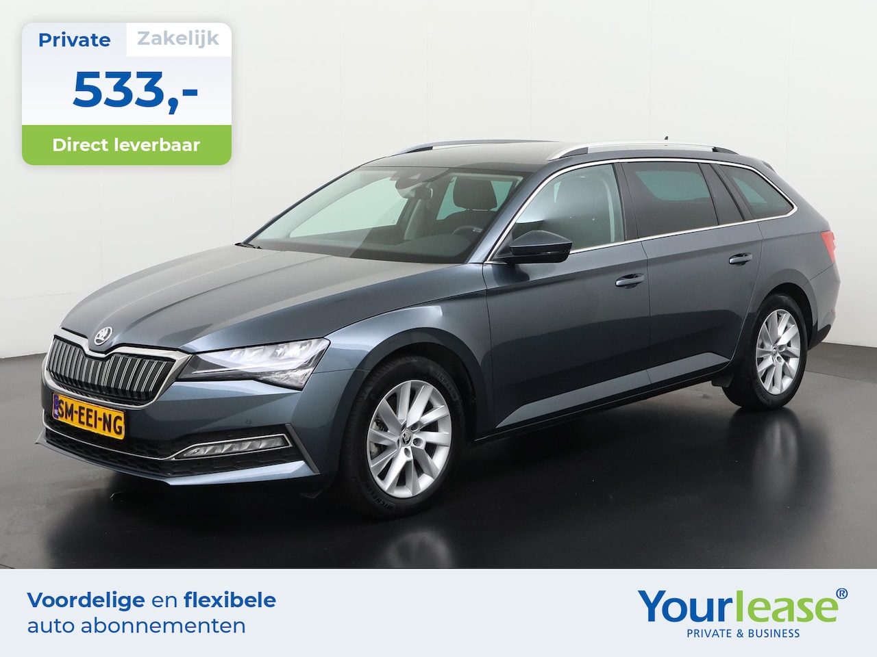 Skoda Superb Combi - 1.4 TSI iV Business Edition | All-in 533,- Private Lease | Direct uit voorraad - AutoWereld.nl