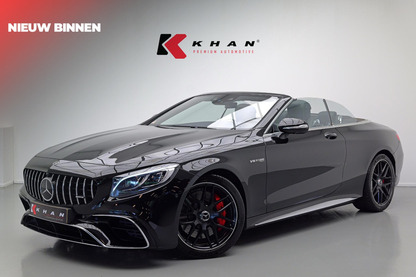 Mercedes-Benz S-klasse Cabrio - S63 AMG 4MATIC Premium Plus |Luchtvering|HUD|Nachtzicht|Airscarf| - AutoWereld.nl