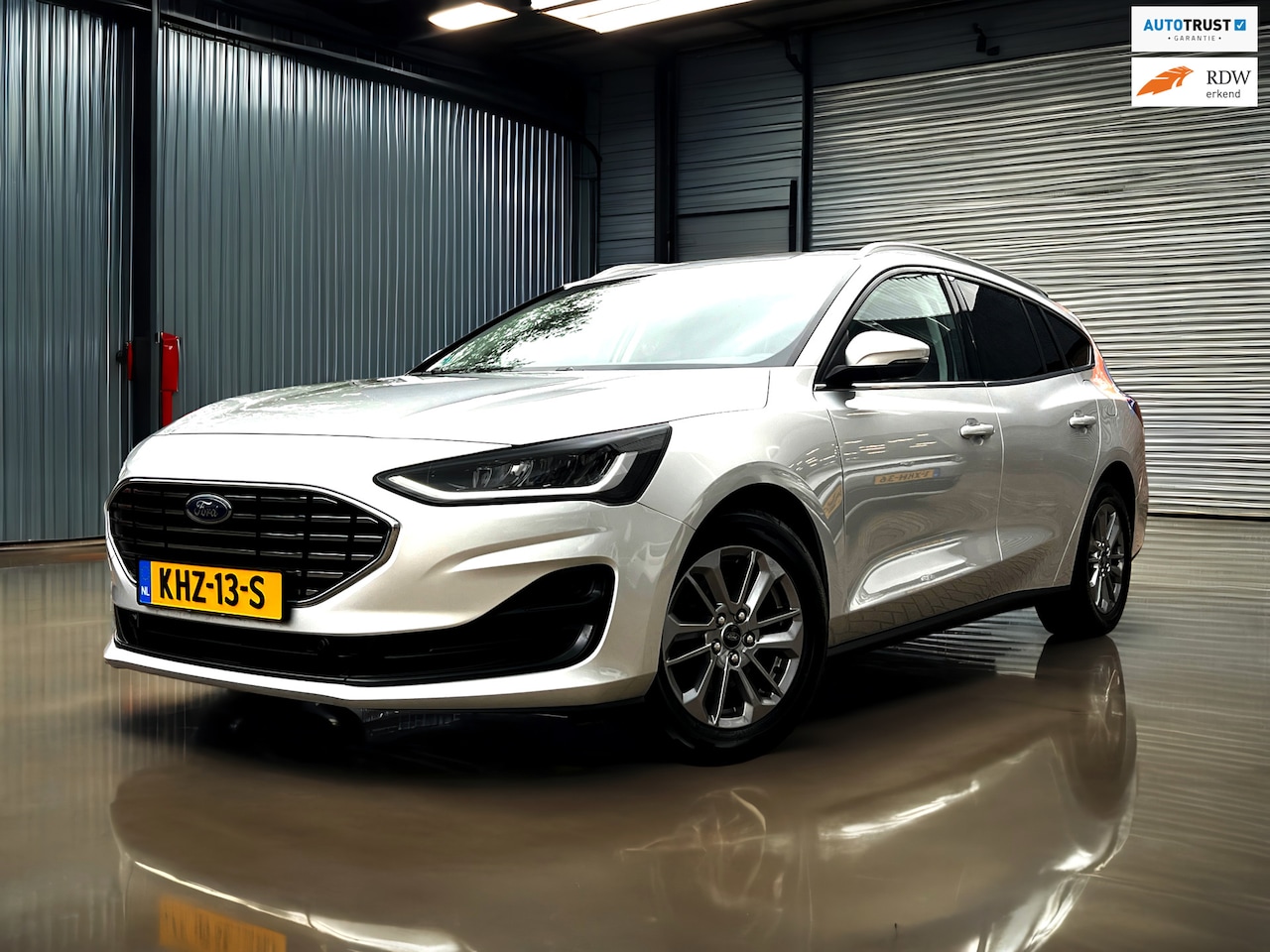 Ford Focus Wagon - 1.0 EcoBoost Hybrid Titanium X Carplay-gr scherm-Digitale scherm - AutoWereld.nl