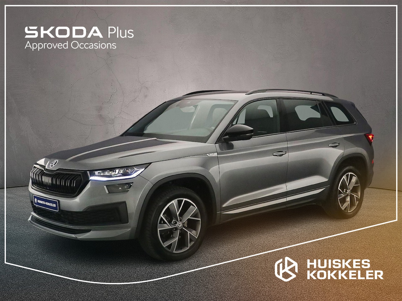 Skoda Kodiaq - Sportline Business 1.5 TSI 150pk DSG Automaat Trekhaak, LED matrix koplampen, Cruise contr - AutoWereld.nl