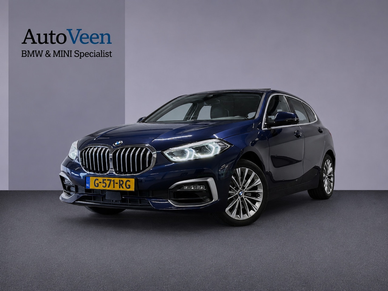 BMW 1-serie - 118i High Executive Edition (PANO, LEDER, STOELVERWARMING, LED) - AutoWereld.nl