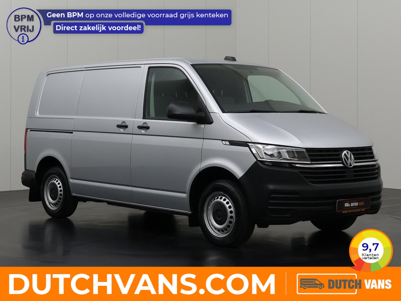 Volkswagen Transporter - 2.0TDI 150PK DSG Automaat | Navigatie | Multimedia | Airco | Cruise | 3-Zits - AutoWereld.nl