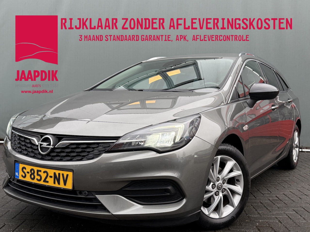 Opel Astra Sports Tourer - BWJ 2021 1.2 131 PK Business Elegance FULL LED | HALF LEDER | CAMERA | STOELVERW. | STUURV - AutoWereld.nl