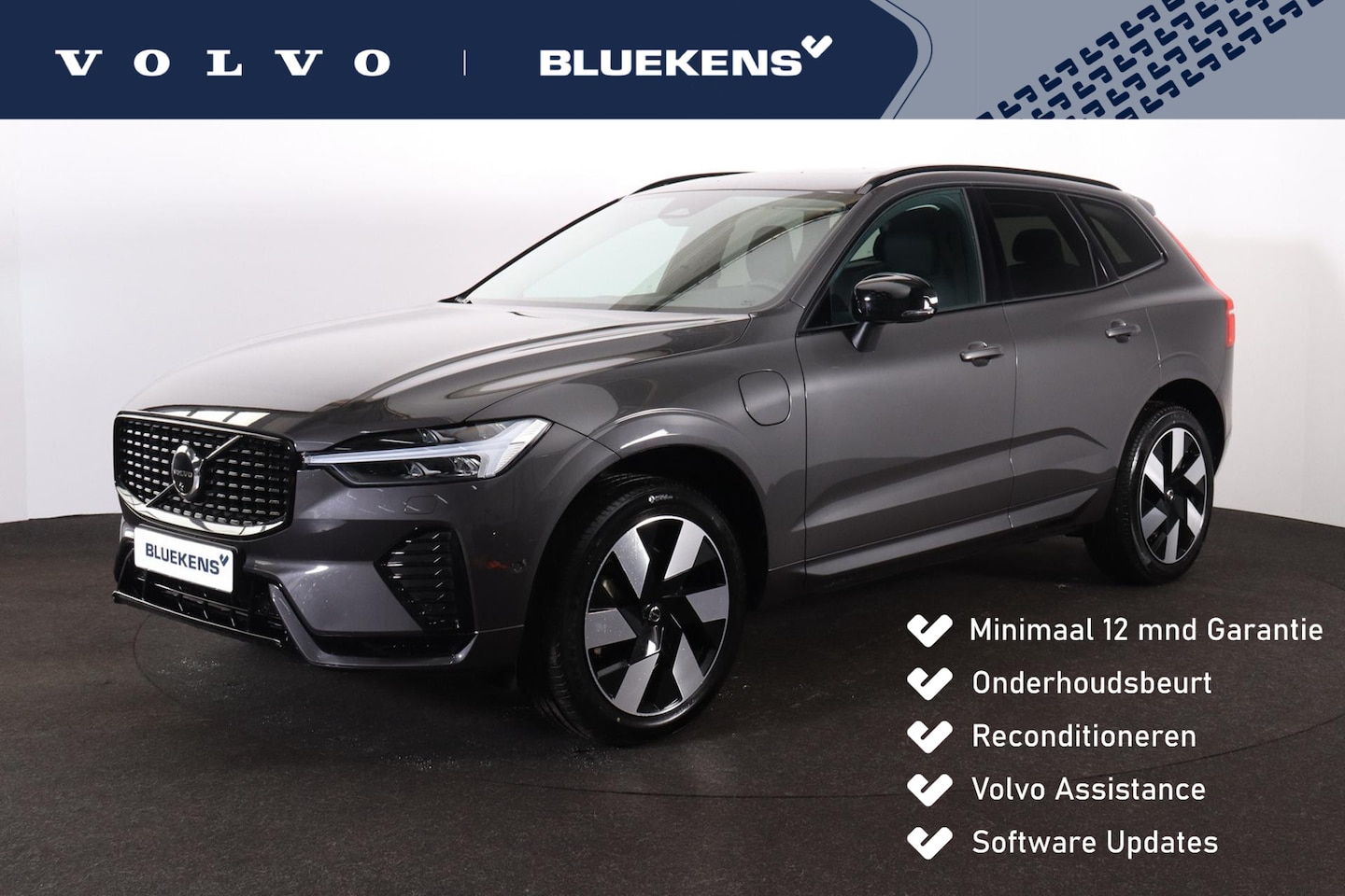Volvo XC60 - T8 Recharge AWD Plus Dark - Panorama/schuifdak - IntelliSafe Assist & Surround - 360º Came - AutoWereld.nl