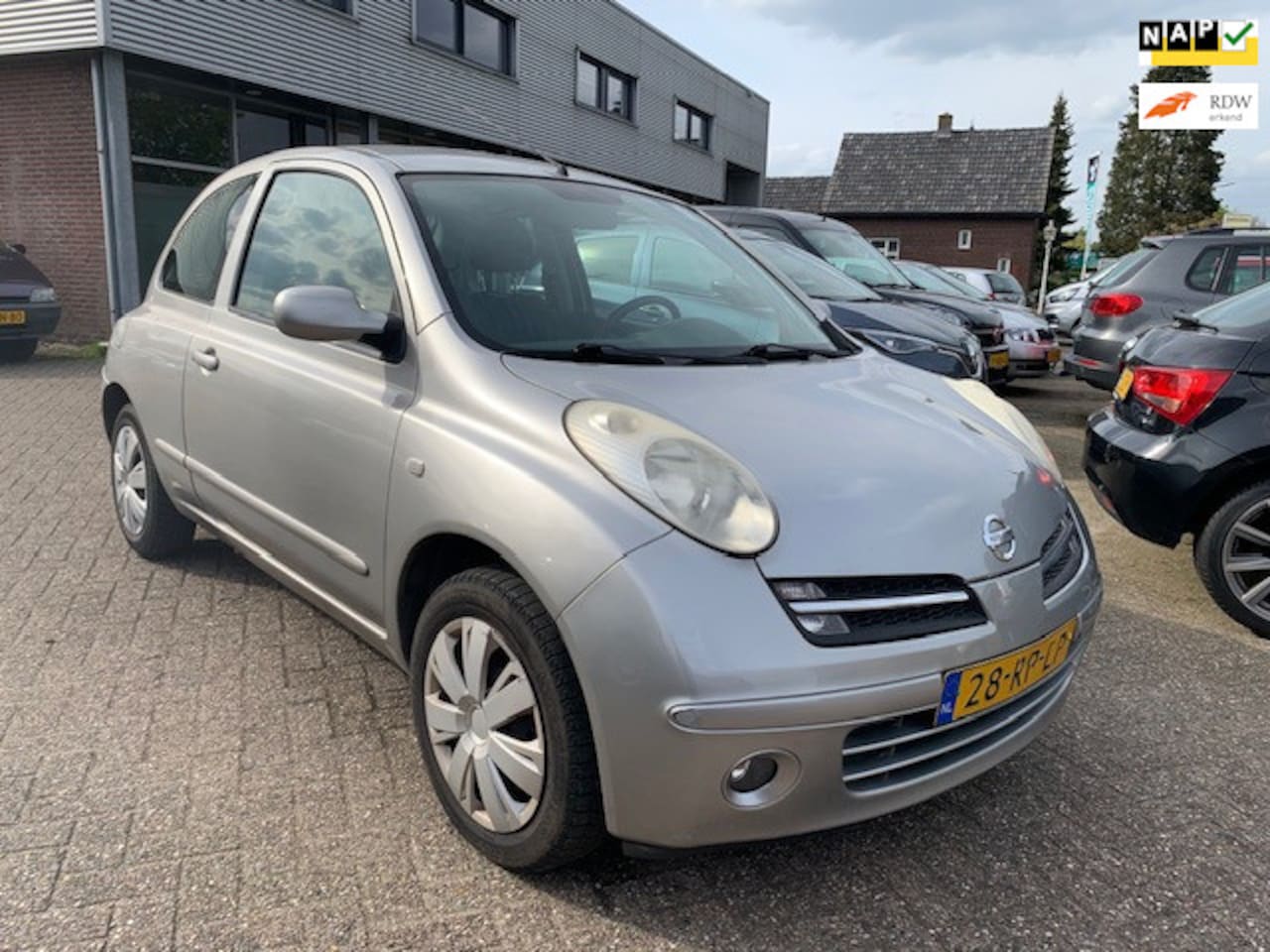 Nissan Micra - 1.4 AUTOMAAT 2005 € 1750.- met Apk 24-04-27 ZO MEE - AutoWereld.nl