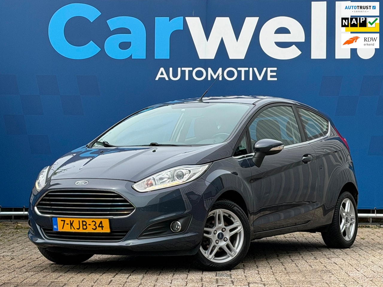 Ford Fiesta - 1.0 EcoBoost Titanium |Airco|ElektrischeRamen|LMV|DealerOnderhouden|Apk tot 16-02-2027| - AutoWereld.nl