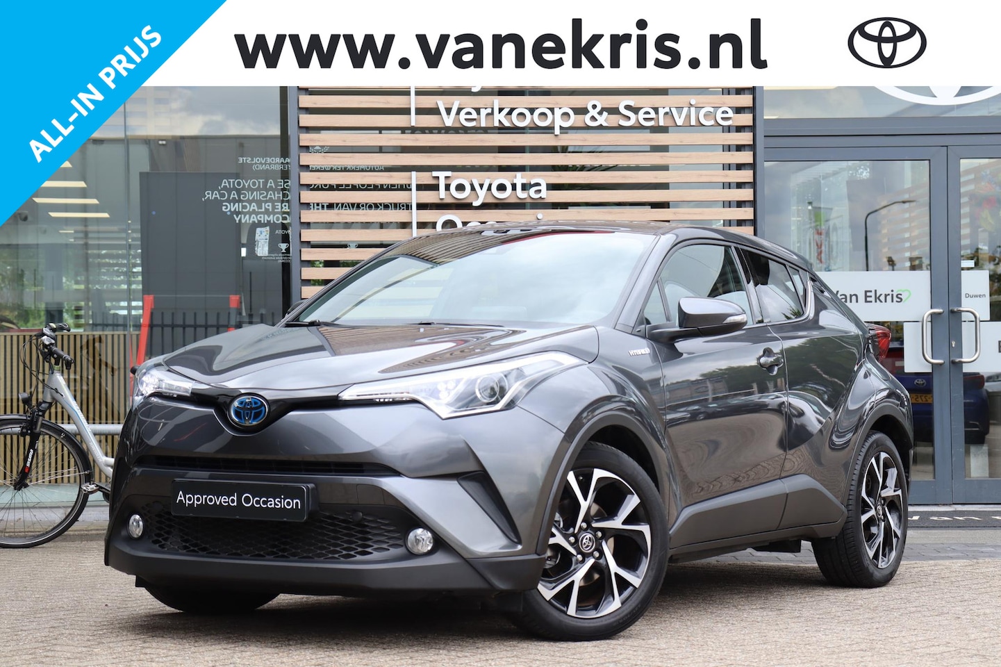 Toyota C-HR - 1.8 Hybrid Dynamic 1.8 Hybrid Dynamic, Trekhaak, Stoelverwarming , Navigatie - AutoWereld.nl