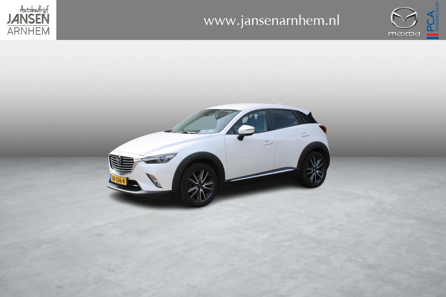 Mazda CX-3 - 2.0 SkyActiv-G 120 GT-M 2.0 SkyActiv-G 120 GT-M , Automaat, Trekhaak, Navi, Camera, Leder/stof, Adap-Cruise, Stuur - AutoWereld.nl