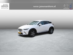 Mazda CX-3 - 2.0 SkyActiv-G 120 GT-M , Automaat, Trekhaak, Navi, Camera, Leder/stof, Adap-Cruise, Stuur