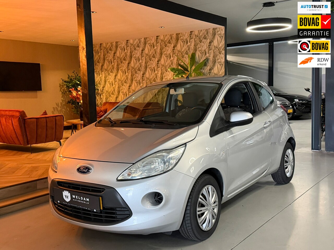 Ford Ka - 1.2 Cool & Sound Start-Stop | Airco | 1e Eigenaar | NAP | Zuinig | 3-Deurs - AutoWereld.nl