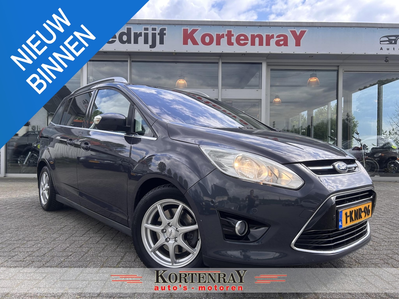 Ford Grand C-Max - 1.6 EcoBoost Titanium 7p. |navi|keyless entry|stoelverwarming|nieuwstaat| - AutoWereld.nl