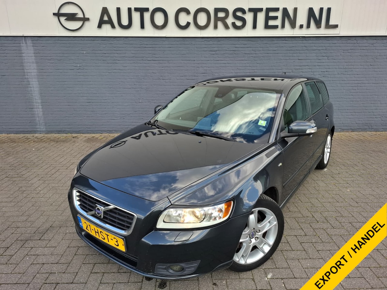 Volvo V50 - 1.6D Edition II Leder Trekhaak Navi Ecc Cruise Control Pdc DRIVe Lmv Bluetooth Origineel N - AutoWereld.nl