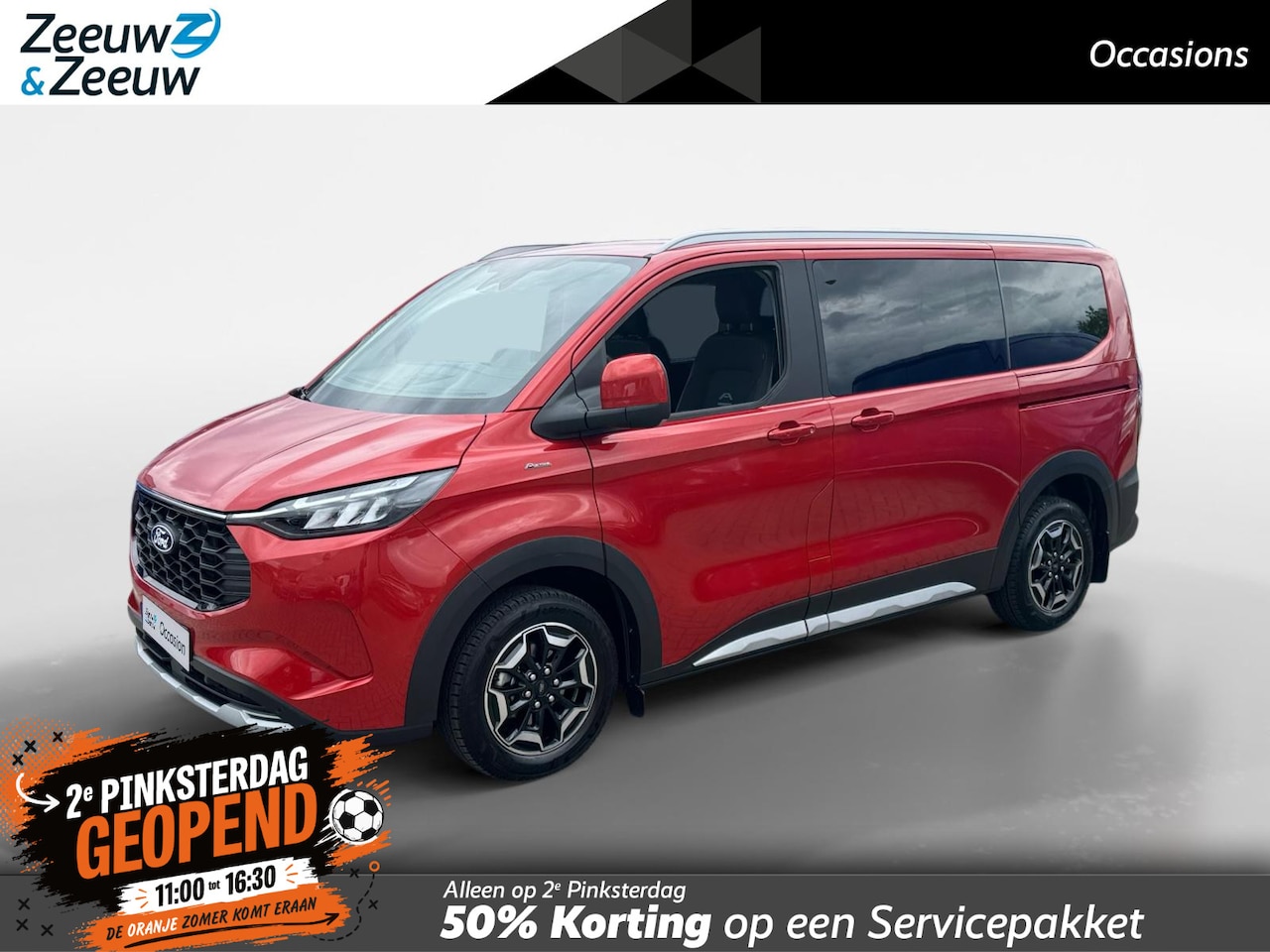 Ford Model T - Custom 340 2.5 PHEV L1H1 Active 233 pk Automaat | 8 persoons | Dubbele schuifdeur | Uitgeb - AutoWereld.nl