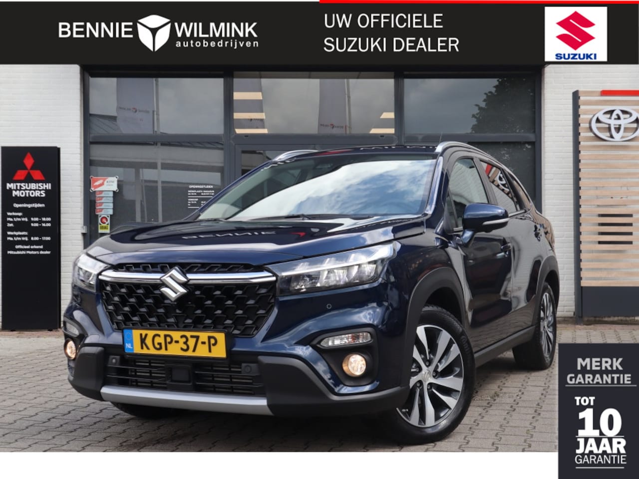 Suzuki S-Cross - 1.4 BoosterJet Style Hybrid All Seasons | 360 camera | Leder - AutoWereld.nl
