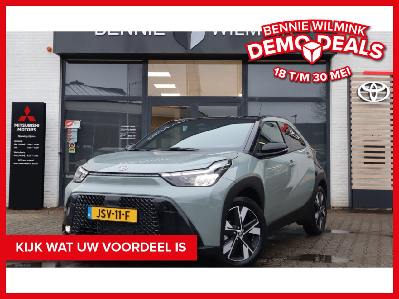 Toyota Aygo X - Hybrid 115 pulse Bi-Tone | Easy Pack - AutoWereld.nl