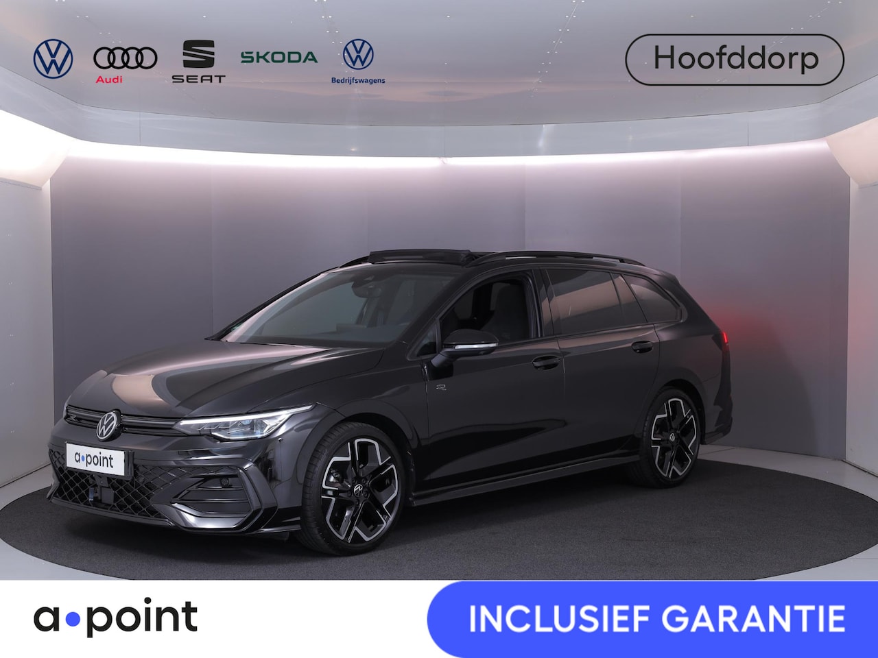 Volkswagen Golf Variant - R-Line-Edition 1.5 eTSI 85 kW 116 pk Automaat (DSG) | Verlengde garantie | Navigatie | Pan - AutoWereld.nl
