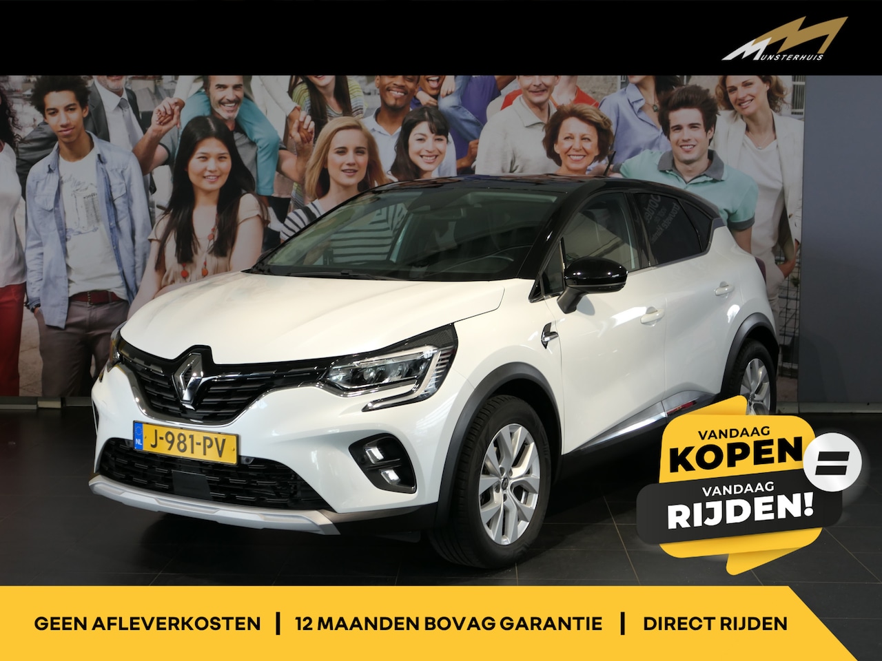 Renault Captur - 1.3 TCe 130 Intens - Trekhaak - Camera - Navi - Sensor v+a - AutoWereld.nl