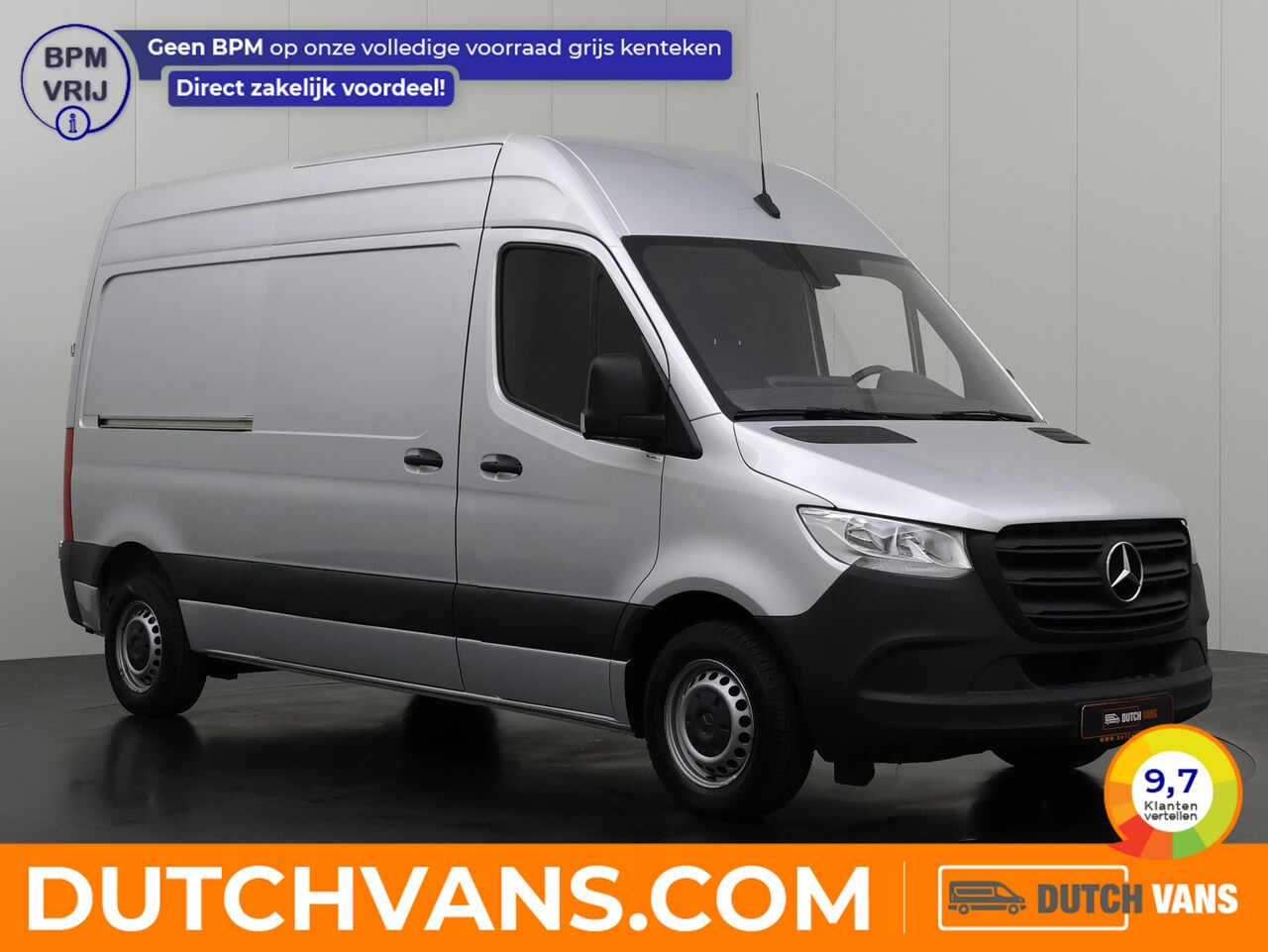 Mercedes-Benz Sprinter - 9G-Tronic Automaat L2H2 | Multimedia | Camera | Airco | 3-Zits - AutoWereld.nl