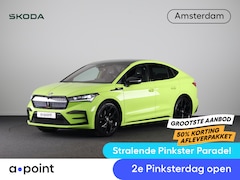 Skoda Enyaq Coupé iV - 80 RS 299pk | SoH 93% | Panoramadak | Elektrisch verstelbare stoelen met geheugen | Verwar