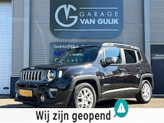 Jeep Renegade - 1.3T Limited 150PK Automaat, Navi, Clima, Cruise, Isofix, ElektrRamen+Spiegels, Carplay, S