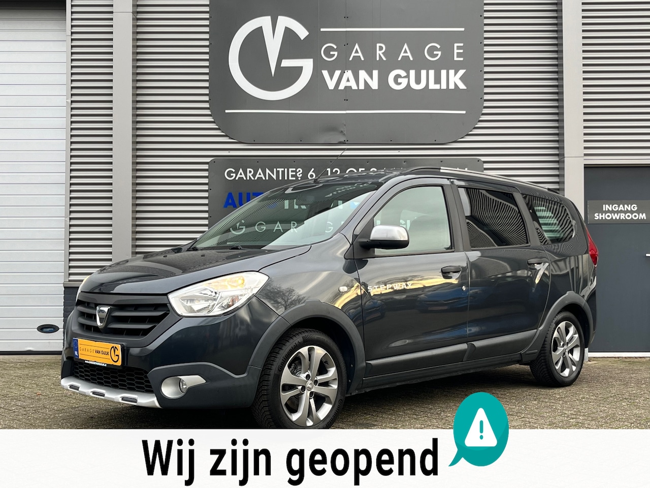 Dacia Lodgy - 1.2 TCe Stepway 116PK 7Pers,Navi,Airco,Cruise,Isofix,Bluetooth,ElektrRamen+Spiegels,Lmv,Da - AutoWereld.nl