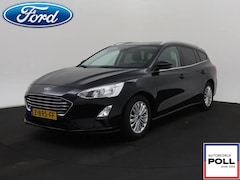 Ford Focus Wagon - 125pk EcoBoost Titanium Navi Climat Cruise Privacy Glass Parkeersensoren Dealeronderhouden