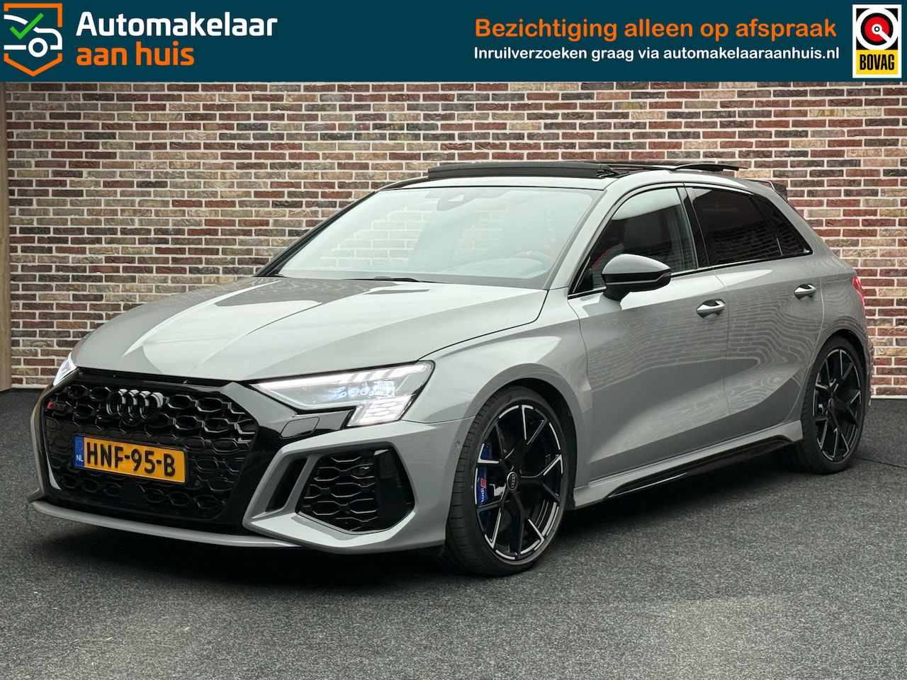 Audi A3 Sportback - 2.5 TFSI RS 3 quattro Keramisch Headup Panorama Nardo Memory - AutoWereld.nl