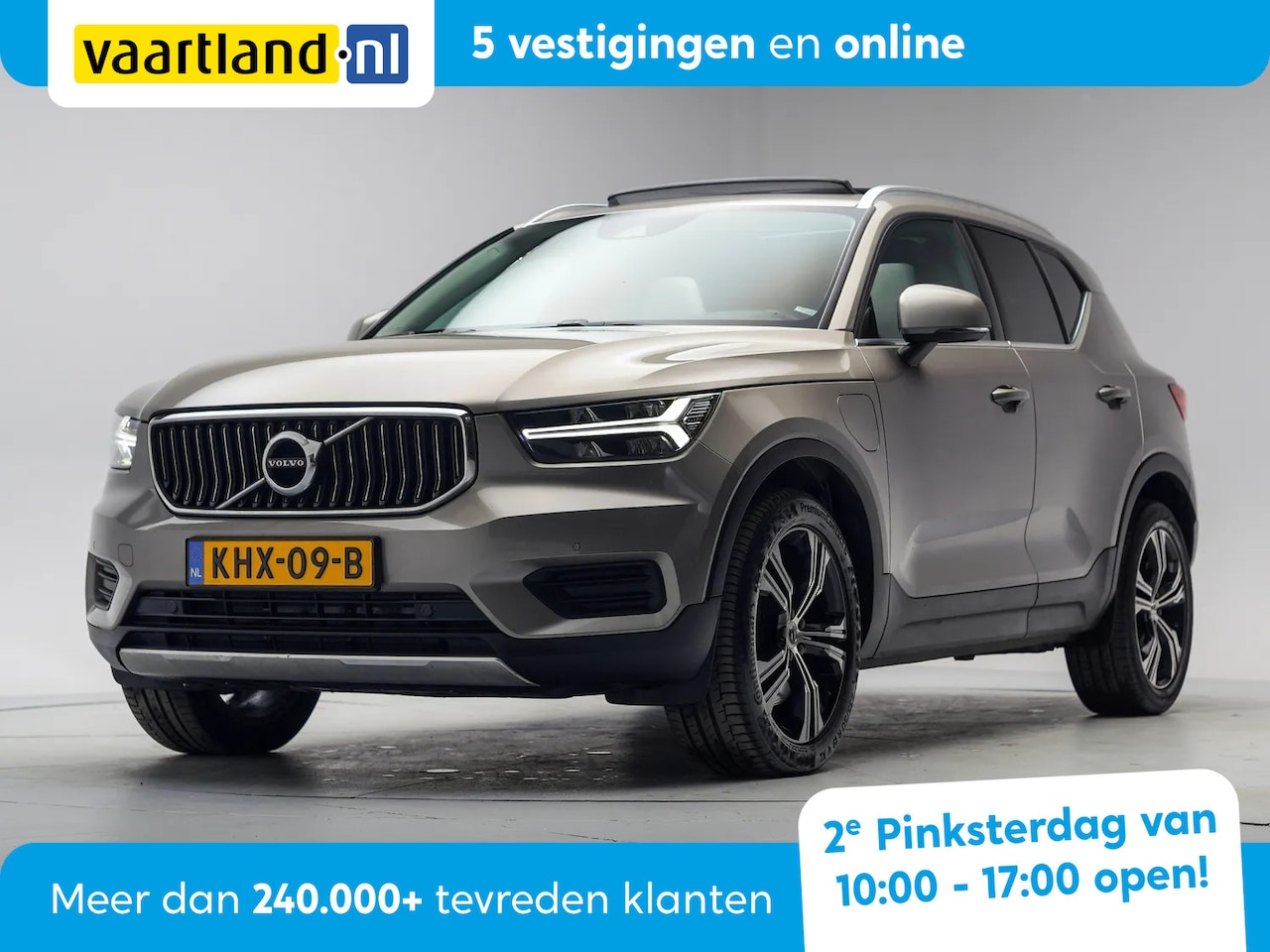 Volvo XC40 - T5 Recharge Inscription Luxe Aut. [ Panorama Harman/Kardon Leder Stoelverwarming ] - AutoWereld.nl