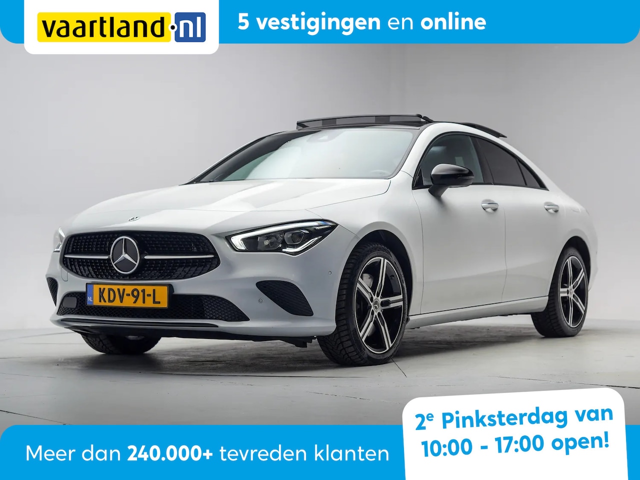 Mercedes-Benz CLA-Klasse - 250 e Luxury Line [ Panorama Sfeer Navi Camera ] - AutoWereld.nl