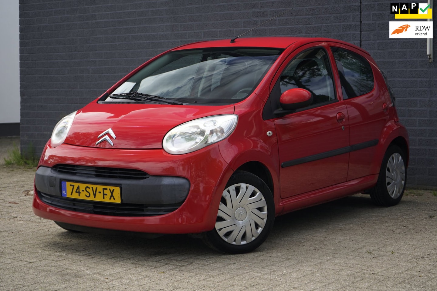 Citroën C1 - 1.0-12V Ambiance 5 deurs, Dealer onderhouden! NAP - AutoWereld.nl
