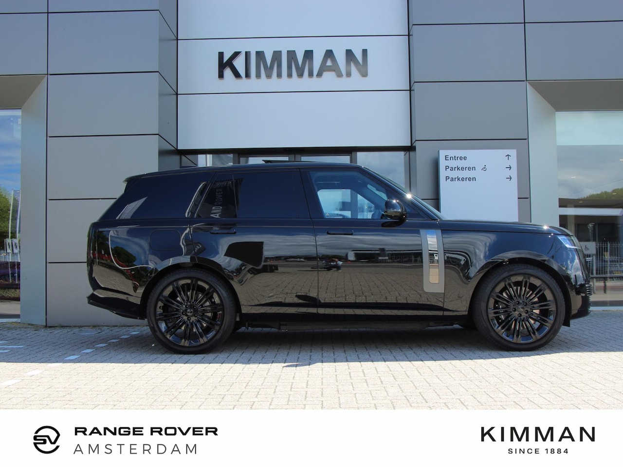 Land Rover Range Rover - P550e SV PHEV | SV Lak Obsidian Black | Direct leverbaar - AutoWereld.nl