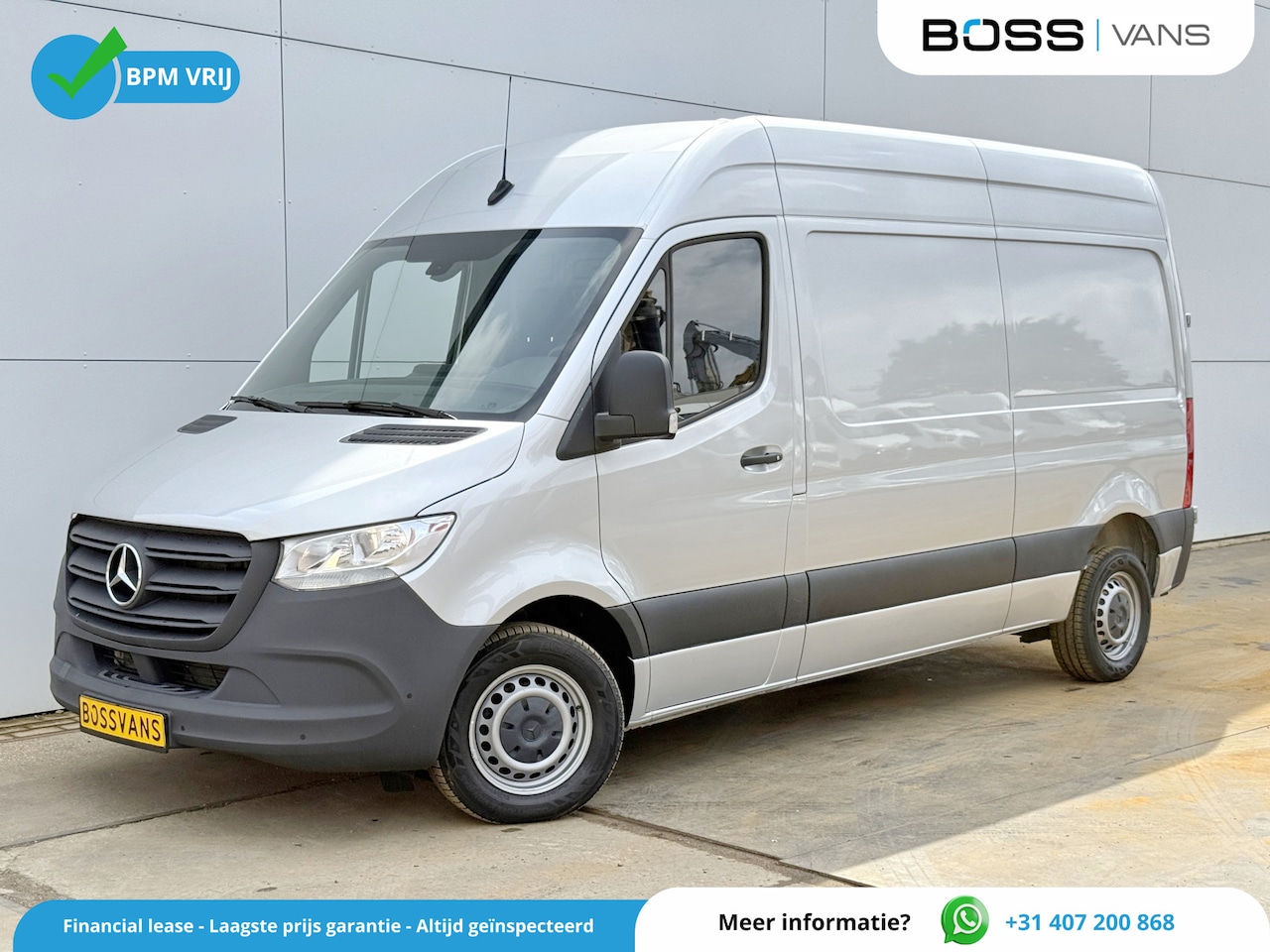 Mercedes-Benz Sprinter - 215 1.9 CDI Automaat L2H2 MBUX Climate Control Camera Carplay Parkeersensoren V+A - AutoWereld.nl