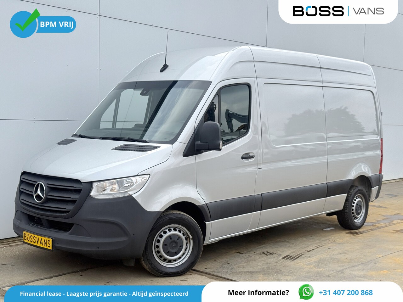 Mercedes-Benz Sprinter - 215 1.9 CDI Automaat L2H2 MBUX Climate Control Camera Carplay Parkeersensoren V+A - AutoWereld.nl