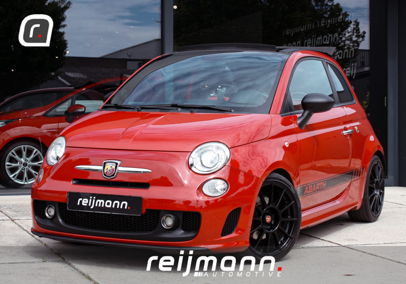 Fiat 500 C - 1.4-16V Abarth Rossa | 17" | Sportuitlaat | Leder - AutoWereld.nl