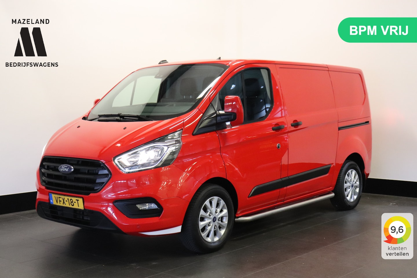 Ford Transit Custom - 2.0 TDCI EURO 6 - Airco - Cruise - Camera - 2x Schuifdeur - €12.950,- Excl. - AutoWereld.nl