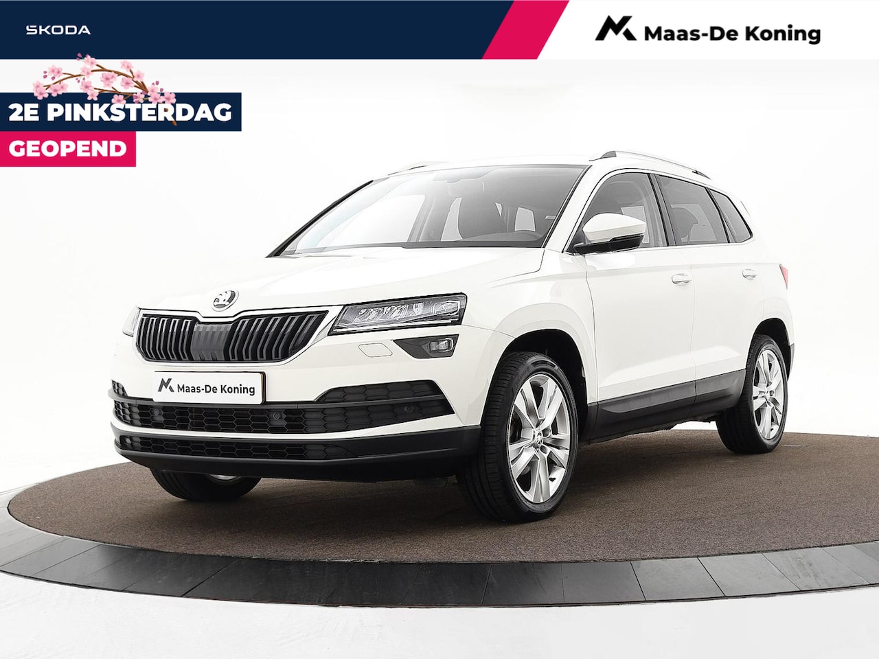 Skoda Karoq - 1.5 TSI ACT 150PK DSG Style Business · Camera · Afneembare Trekhaak · Canton Audio · Apple - AutoWereld.nl